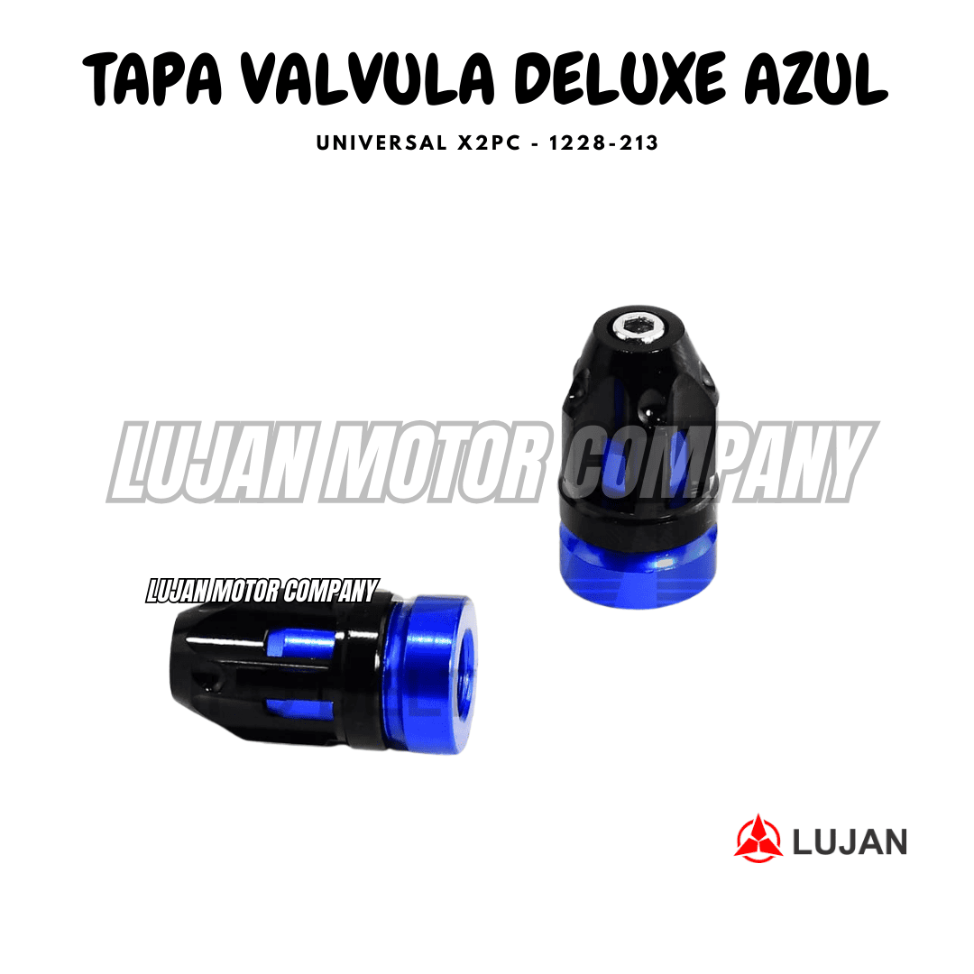TAPA VALVULA CNC DELUXE AZUL X2PCS 1228-213 HAISSKY