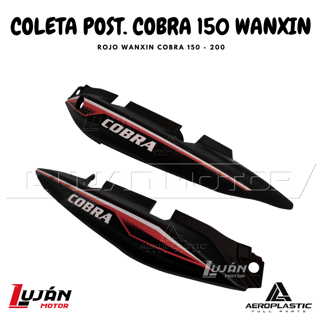 COLETA POST COBRA 150 ROJO