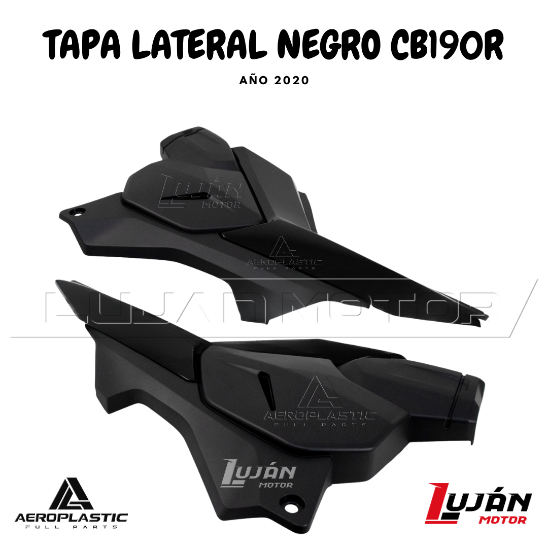 TAPA LATERAL CB190R 2020 NEGRO