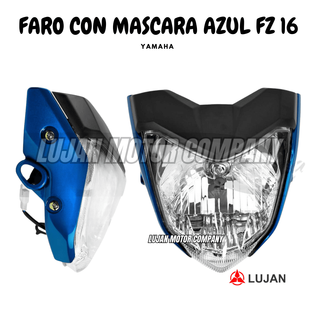FARO CON MASCARA AZUL FZ 16 GDM