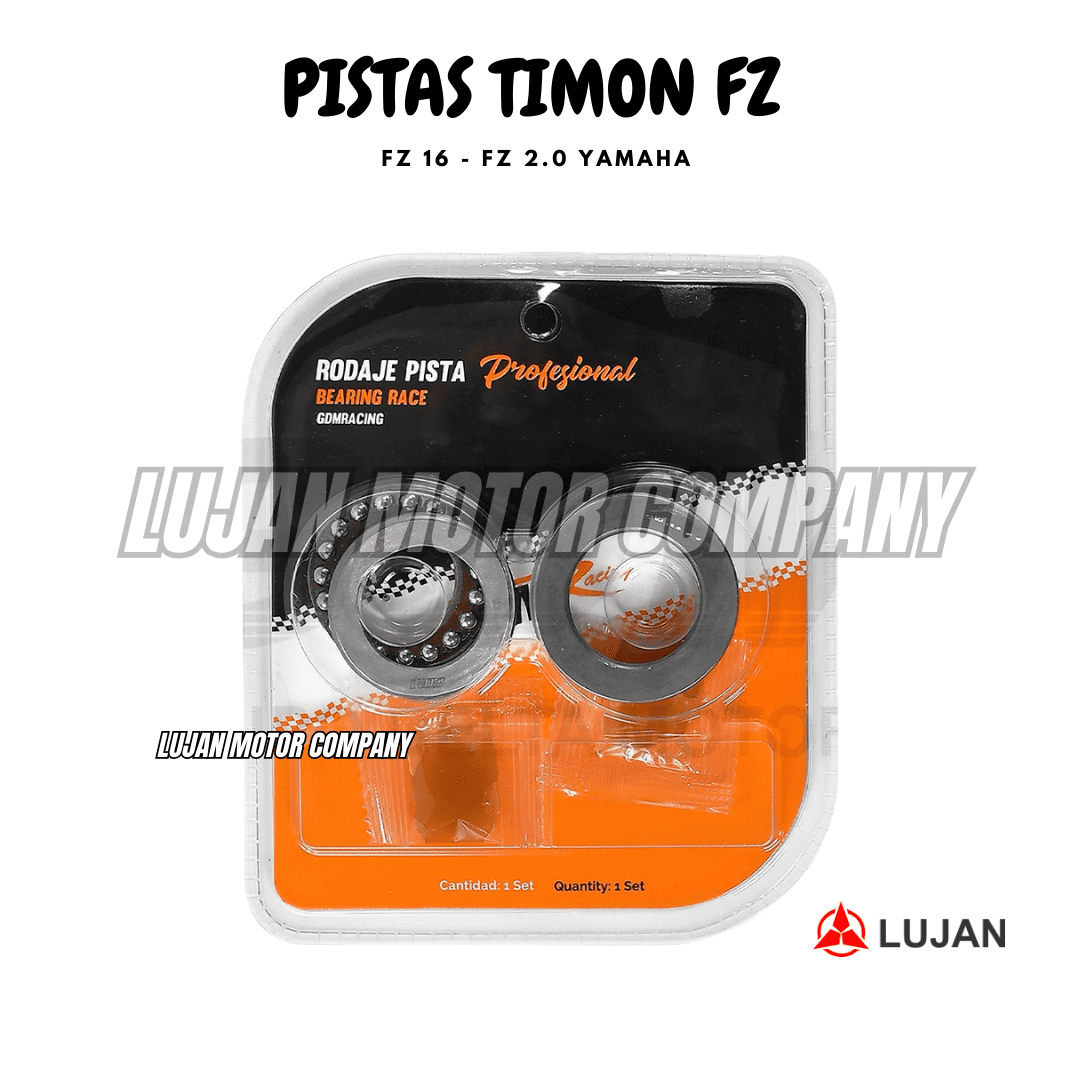 RODAJE PISTA TIMON FZ 16 FZ 2.0 YBR PROFESIONAL 