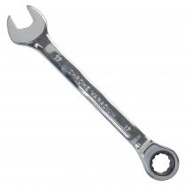 LLAVE COMBINADA C/MATRACA REVERSIBLE 17 CROMADO