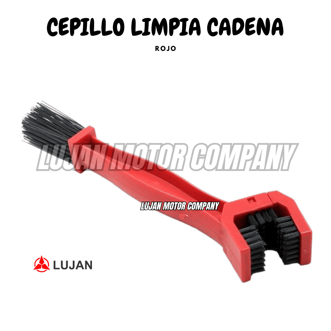 CEPILLO LIMPIA CADENA ROJO HAISSKY