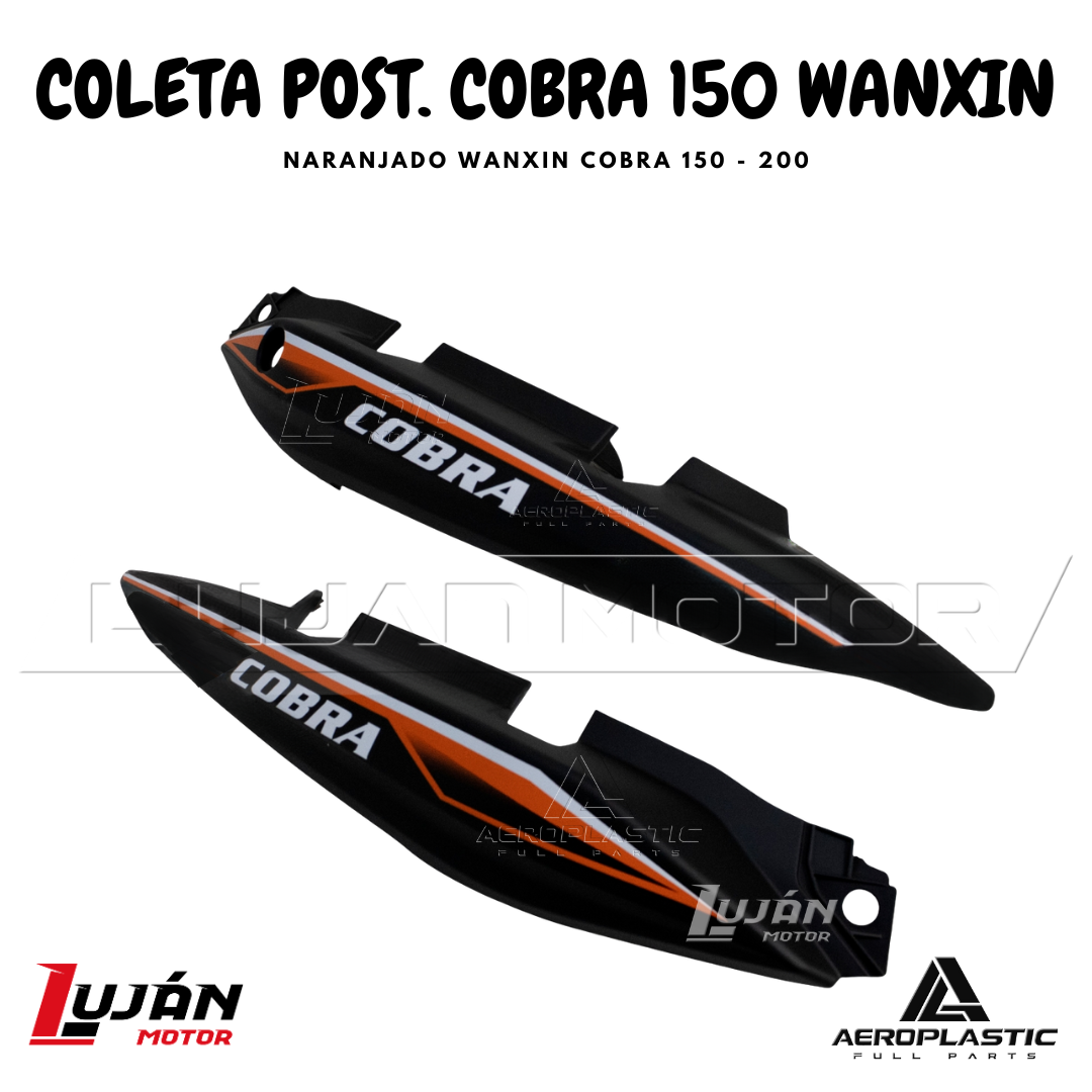 COLETA POST COBRA 150 NARANJA