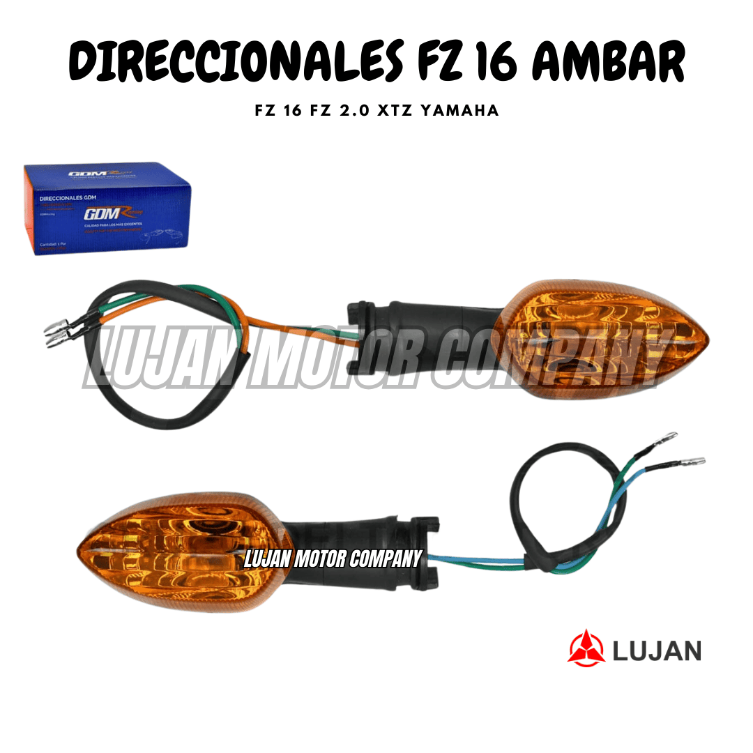 DIRECCIONAL POSTERIOR FZ 16 AMBAR GDM