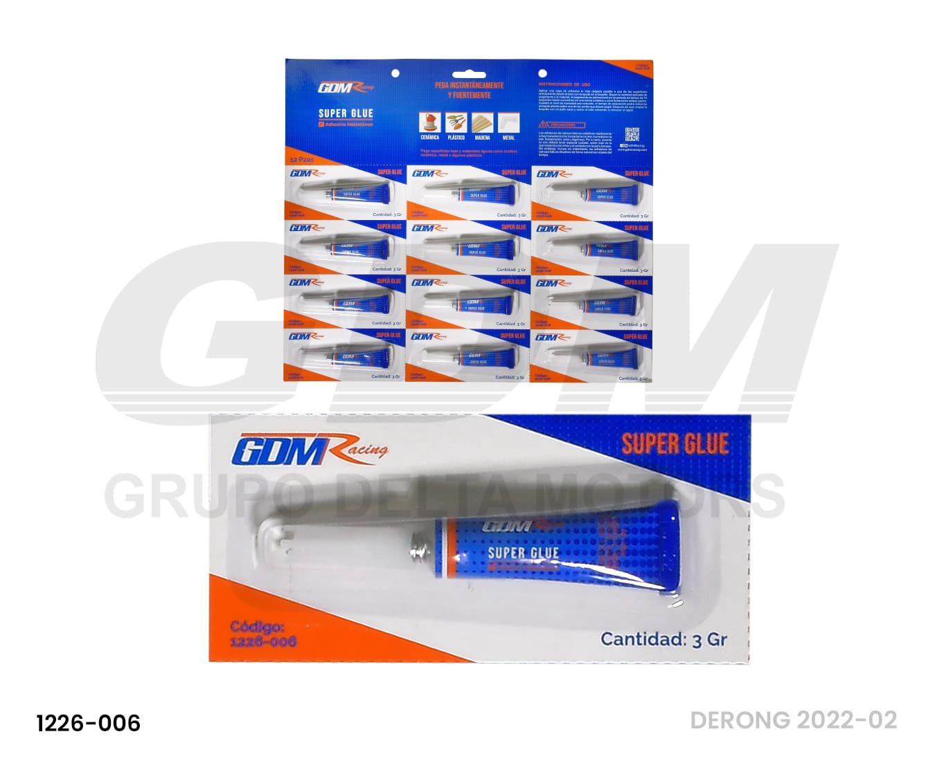 SUPER GLUE 3G GDM PEGAMENTO
