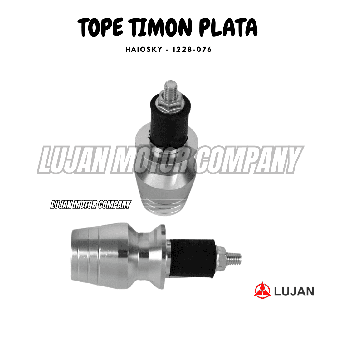 TOPE DE TIMON PLATA 1228-076 HAIOSKY