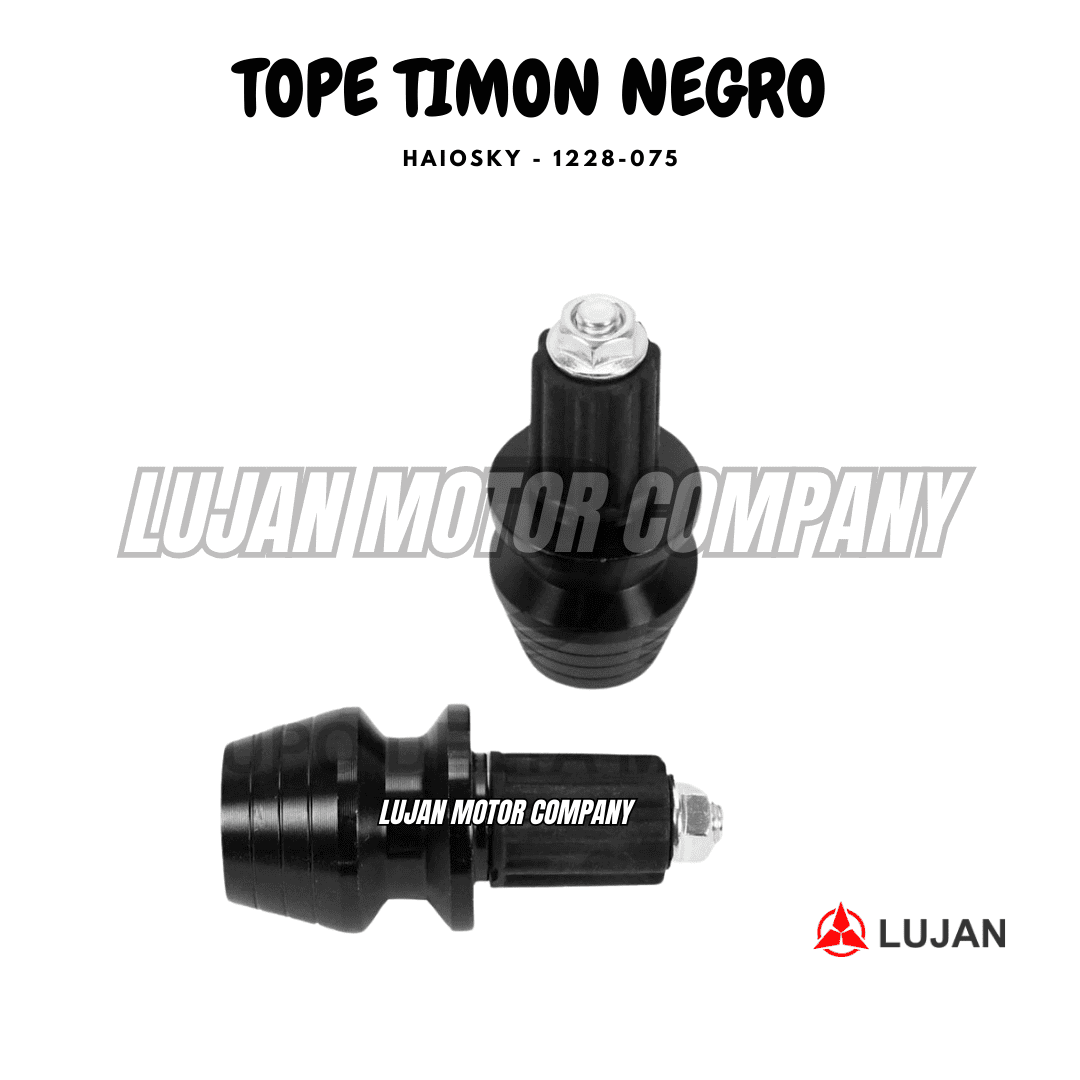 TOPE DE TIMON NEGRO 1228-075 HAIOSKY