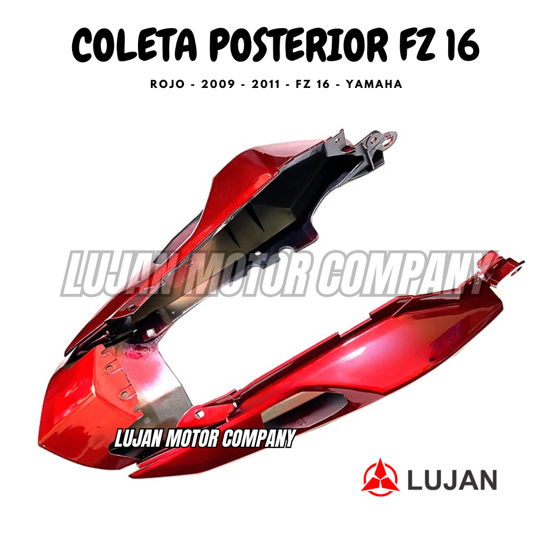 COLETA POST FZ 16 ROJO (3 PZ) 