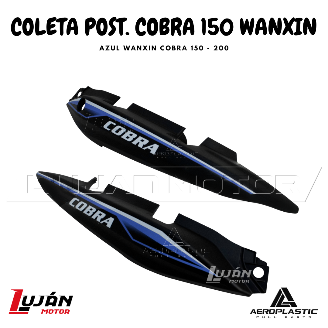 COLETA POST COBRA 150 AZUL