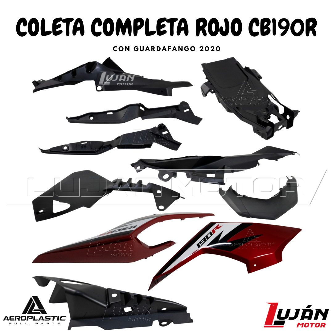 COLETA POST C1B90R 2020 ROJO C/STICKER