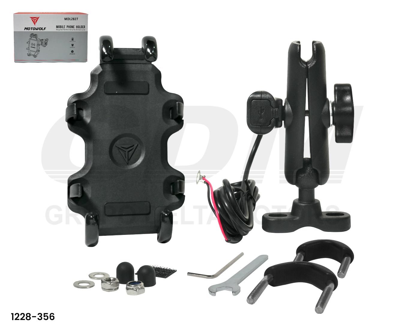 SOPORTE CELULAR CON CARGADOR P/TIMON MDL2830 WOLF