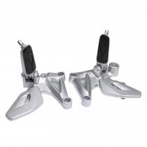 BASE DE ESTRIBOS DER/IZQ DELANTEROS COMPLETO PLOMOS NS200/160 BAJAJ
