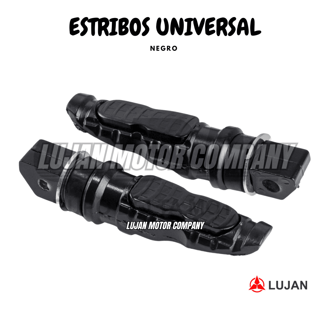 ESTRIBO POST. ALUMINIO NEGRO HAISSKY