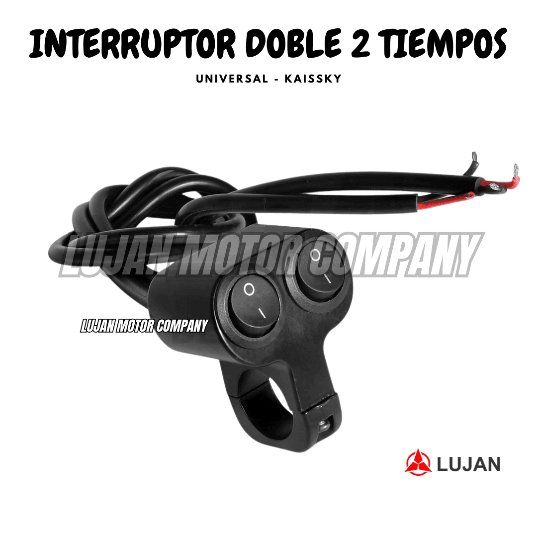 INTERRUPTOR DOBLE CON 2 TIEMPOS HAISSKY