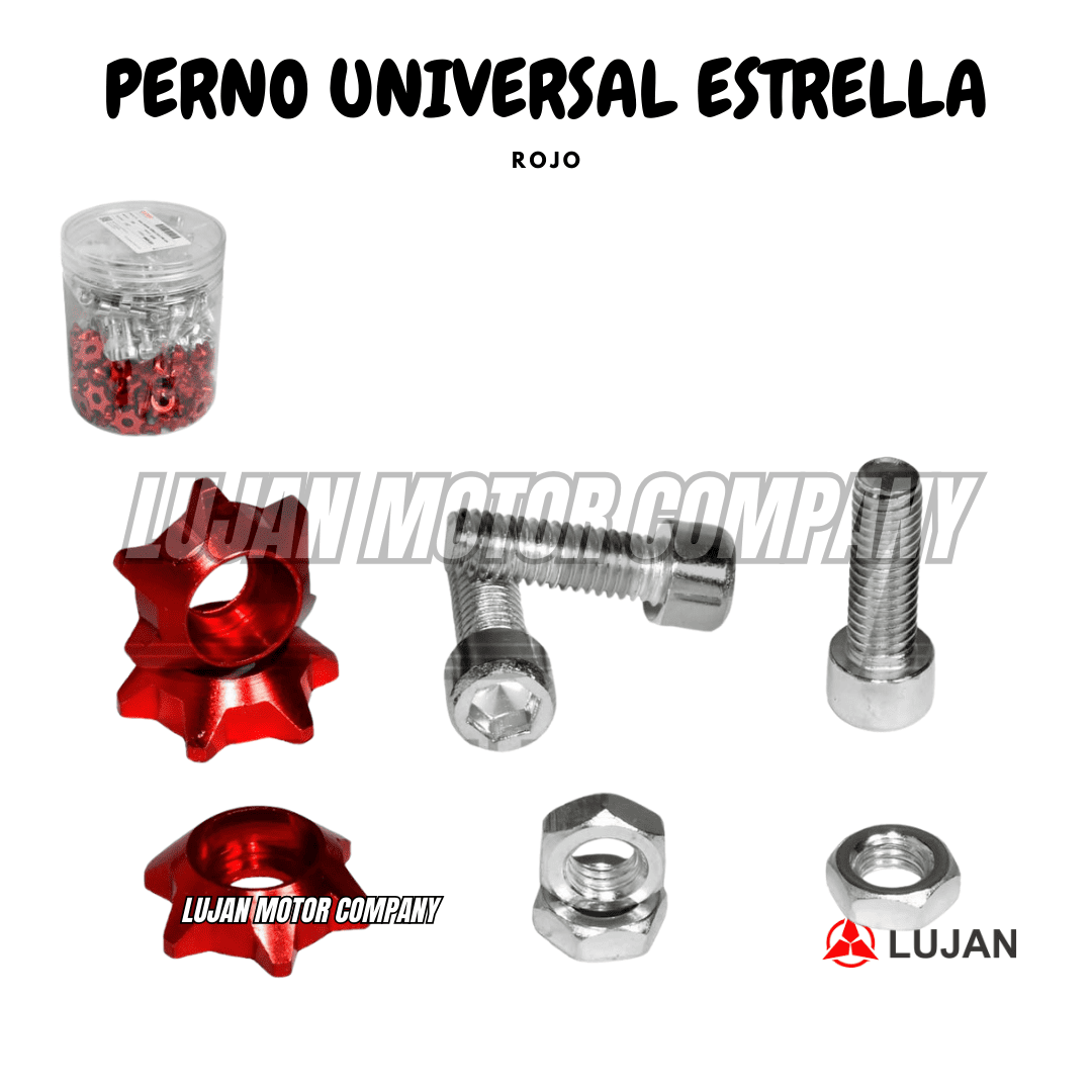 PERNO UNIVERSAL ESTRELLA ROJO GDM
