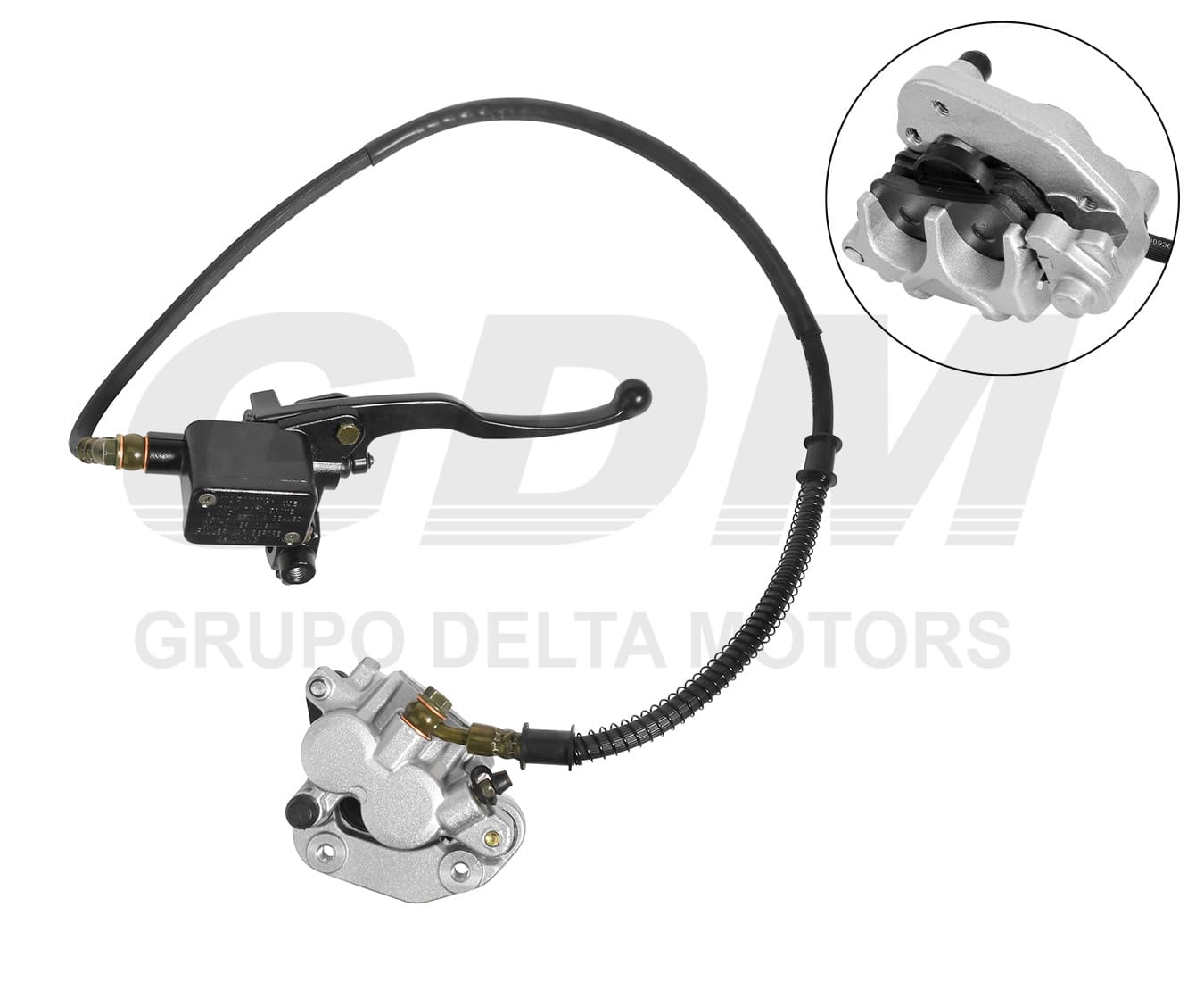 CALIPER DELANT PULSAR 135/180 C/BOMBA GDM 